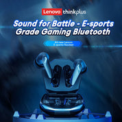 Choice Lenovo GM2 Pro TWS Wireless Bluetooth V5.4 Earphone HD Call Low Latency Headphones Dual Mode Music Gaming Earbuds GM2PRO